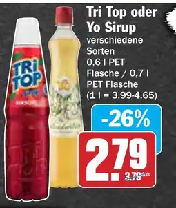 Hit Tri Top oder Yo Sirup Angebot