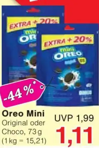 Jawoll Oreo Mini Original oder Choco Angebot