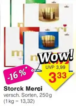 Jawoll Storck Merci Angebot