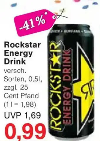 Jawoll Rockstar Energy Drink Angebot