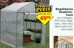 Jawoll Begehbares Gewächs- haus Angebot