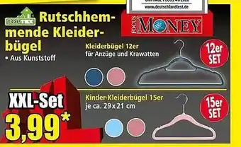 Norma Toptex Rutschhemmende Kleiderbügel Angebot