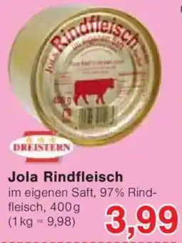 Jawoll DREISTERN Jola Rindfleisch Angebot