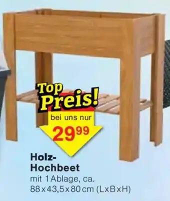 Jawoll Holz- Hochbeet Angebot