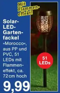 Jawoll Solar- LED- Garten- fackel Angebot