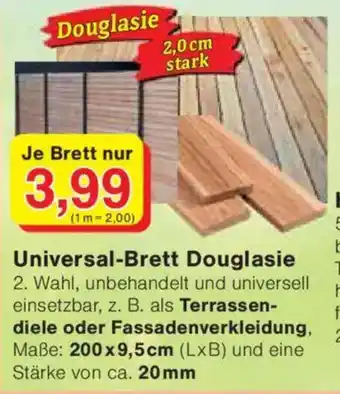 Jawoll Universal-Brett Douglasie Angebot