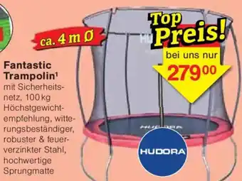 Jawoll Fantastic Trampolin HUDORA Angebot