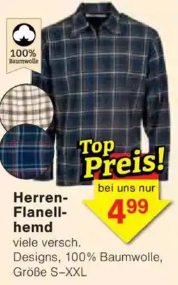 Jawoll Herren- Flanell- hemd Angebot