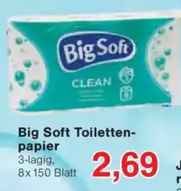 Jawoll Big Soft Toiletten- papier Angebot