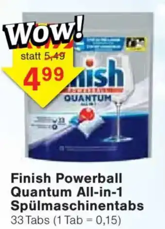 Jawoll Finish Powerball Quantum All-in-1 Spülmaschinentabs Angebot