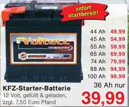 Jawoll KFZ-Starter-Batterie Angebot