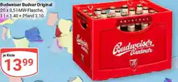 Globus Budweiser Budvar Original Angebot