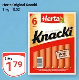 Globus Herta Original Knacki Angebot