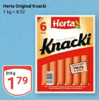 Globus Herta Original Knacki Angebot