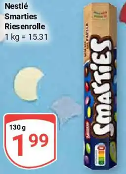 Globus Nestlé Smarties Riesenrolle Angebot