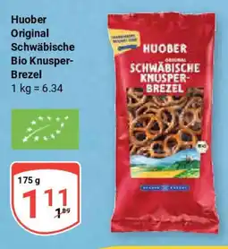 Globus Huober Original Schwäbische Bio Knusper- Brezel Angebot