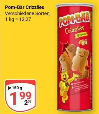 Globus Pom-Bär Crizzlies Angebot