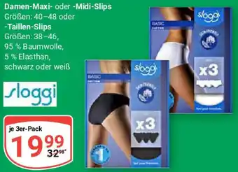 Globus Damen-Maxi- oder -Midi-Slips Sloggi Angebot