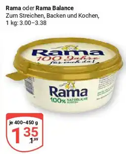 Globus Rama oder Rama Balance Angebot