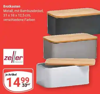 Globus zeller Brotkasten Angebot