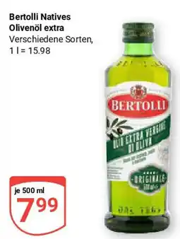 Globus Bertolli Natives Olivenöl extra Angebot