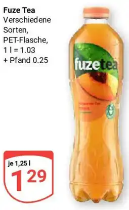 Globus Fuze Tea Angebot