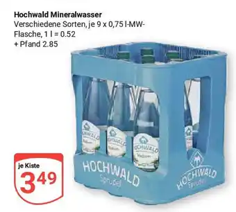 Globus Hochwald Mineralwasser Angebot