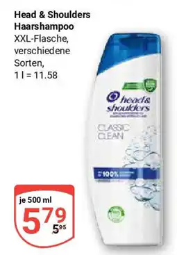 Globus Head & Shoulders Haarshampoo Angebot