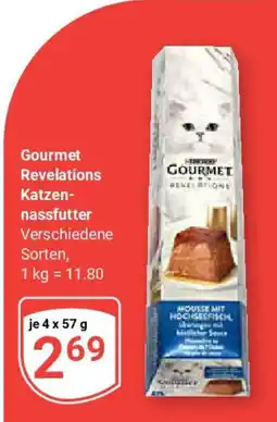 Globus Gourmet Revelations Katzen- nassfutter Angebot