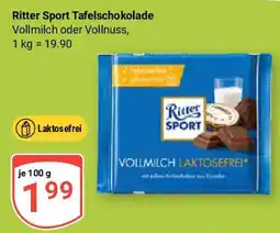 Globus Ritter Sport Tafelschokolade Angebot