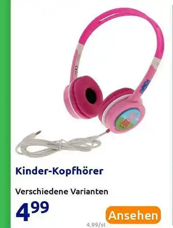 Action Kinder-kopfhörer Angebot