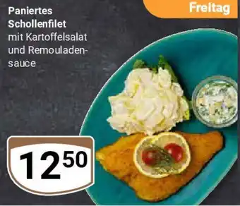 Globus Paniertes Schollenfilet Angebot