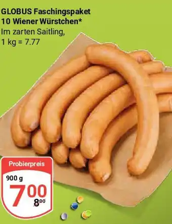 Globus GLOBUS Faschingspaket 10 Wiener Würstchen Angebot