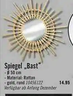 Hornbach Spiegel „bast“ Angebot