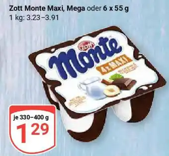 Globus Zott Monte Maxi, Mega Angebot