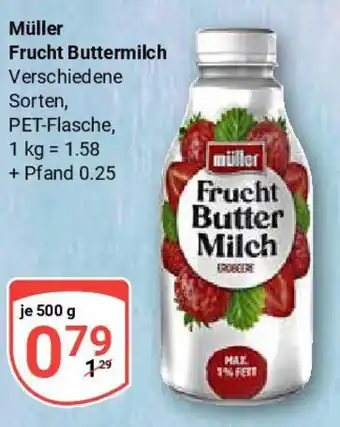 Globus Müller Frucht Buttermilch Angebot