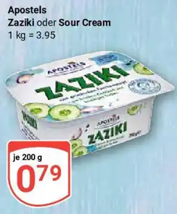 Globus Apostels Zaziki oder Sour Cream Angebot