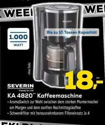 Euronics Severin Ka 4820 Kaffeemaschine Angebot