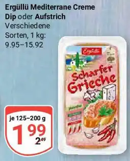 Globus Ergüllü Mediterrane Creme Dip oder Aufstrich Angebot