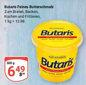 Globus Butaris Feines Butterschmalz Angebot