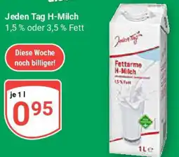 Globus Jeden Tag H-Milch Angebot