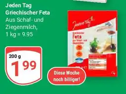 Globus Jeden Tag Griechischer Feta Angebot