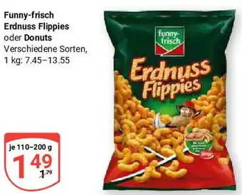 Globus Funny-frisch Erdnuss Flippies Angebot