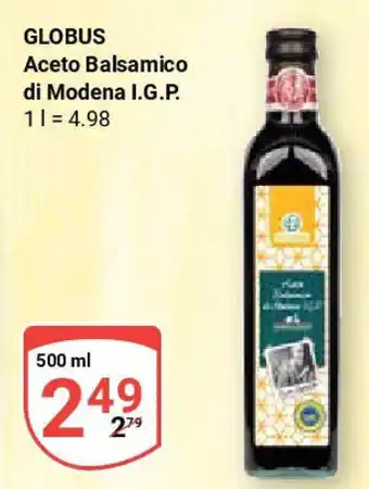 Globus GLOBUS Aceto Balsamico di Modena I.G.P. Angebot