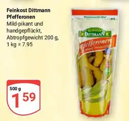 Globus Feinkost Dittmann Pfefferonen Angebot