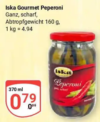 Globus Iska Gourmet Peperoni Angebot