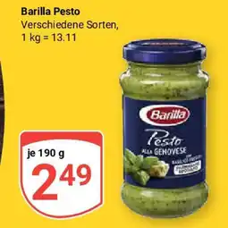 Globus Barilla Pesto Angebot