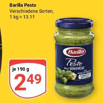 Globus Barilla Pesto Angebot