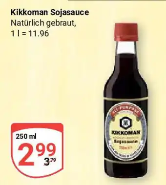 Globus Kikkoman Sojasauce Angebot