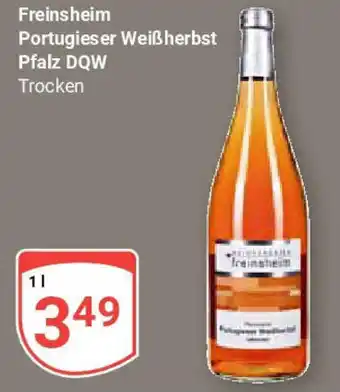 Globus Freinsheim Portugieser Weiß herbst Pfalz DQW Angebot